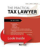The Practical Tax Lawyer offers advice on how to solve your clients’ tax problems 