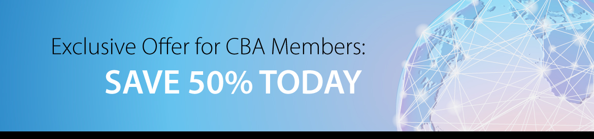 Exclusive Offer for CBA Members: Save 50% Today